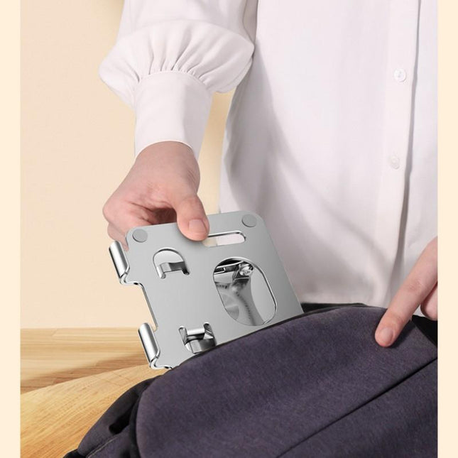 360 Rotation Ergonomic Laptop Stand - Adjustable Height Aluminum-1915197645442387971