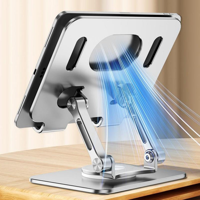 360 Rotation Ergonomic Laptop Stand - Adjustable Height Aluminum-1915197645442387973