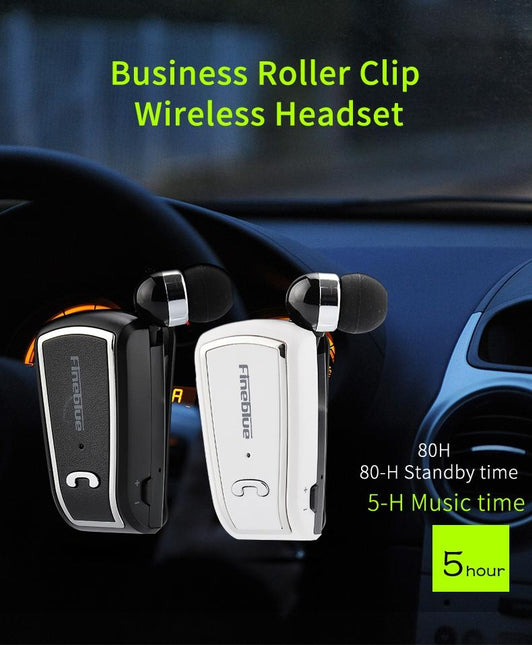 White Wireless Bluetooth Earbuds - Stereo Sound-1915198150939906049