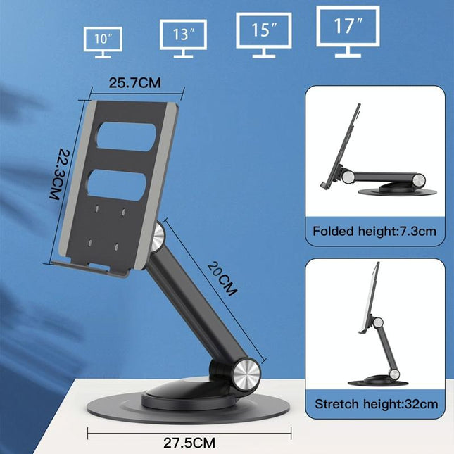 360 Degree Rotating Aluminum Laptop Stand Holder-1915197046449639428