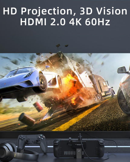 5-In-1 Docking Station For Steam Deck - 4K / 60Hz Support-1915197022705684482