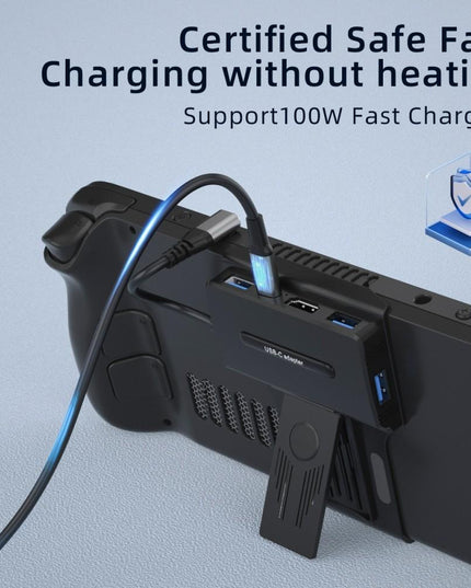 5-In-1 Docking Station For Steam Deck - 4K / 60Hz Support-1915197022705684483