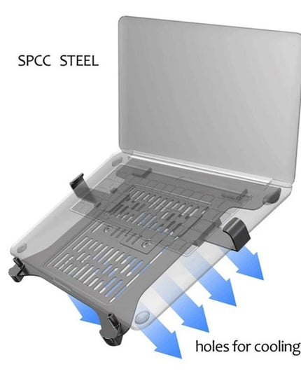 Universal Laptop Mount For Vesa 100X100Mm - Fits 10-17 Inch Notebooks-1915197411186315266