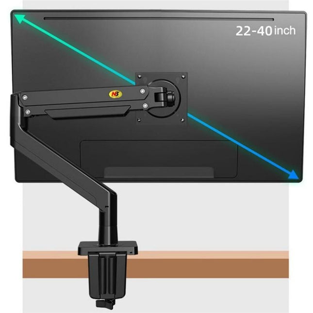 Adjustable Aluminum Monitor Holder - Rotatable 22-40 Inches-1915198054659657737