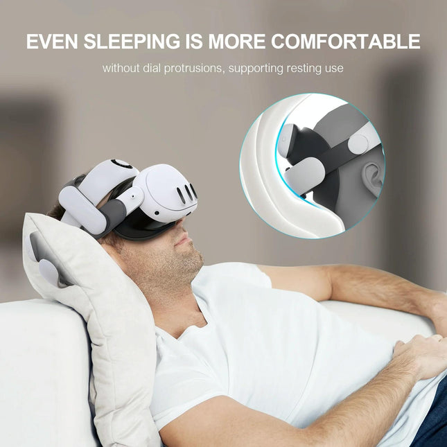 Meta Quest 3 Vr Head Strap 10000mah Battery-1922443391153606660