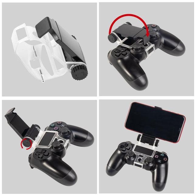 Universal Phone Clamp For Ps4 Controllers - Adjustable-1915197480459440134