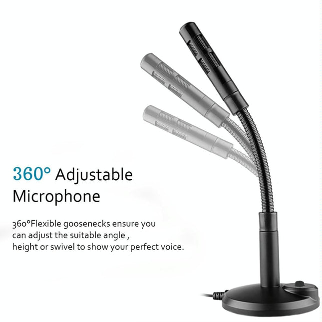 Usb Gaming Condenser Microphone For Computer - Mini Microphone With Voice Changer-1915197229199659015