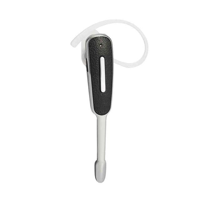 Handsfree Bluetooth Earphone With Mic For Iphone - Black / Silver-1915197144562798599