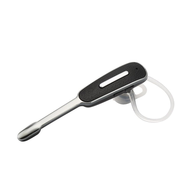 Handsfree Bluetooth Earphone With Mic For Iphone - Black / Silver-1915197144562798598