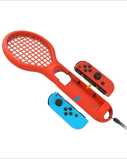 Red Switch Tennis Racket With Small Handle-1915196883169579011