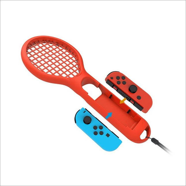 Red Switch Tennis Racket With Small Handle-1915196883169579011