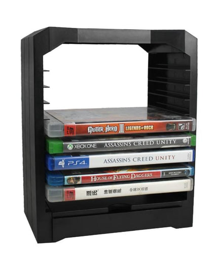 Ps4 Game Disc Storage Box - Organize Accessories & Host Panel-1915198404338782210
