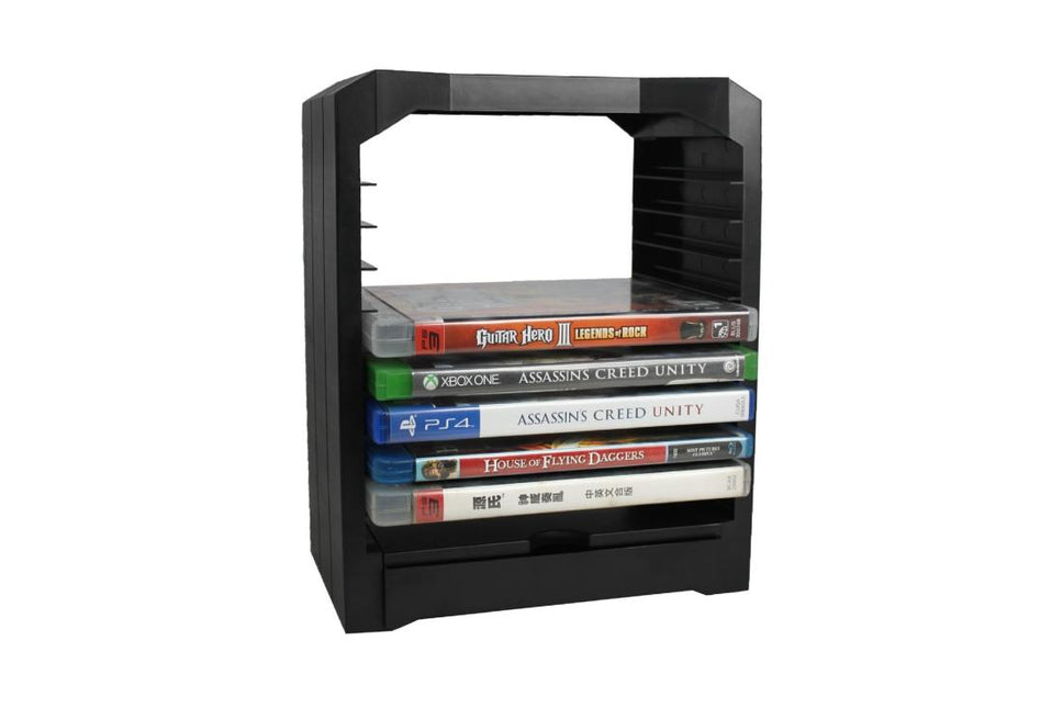 Ps4 Game Disc Storage Box - Organize Accessories & Host Panel-1915198404338782210