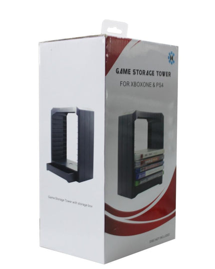 Ps4 Game Disc Storage Box - Organize Accessories & Host Panel-1915198404338782212