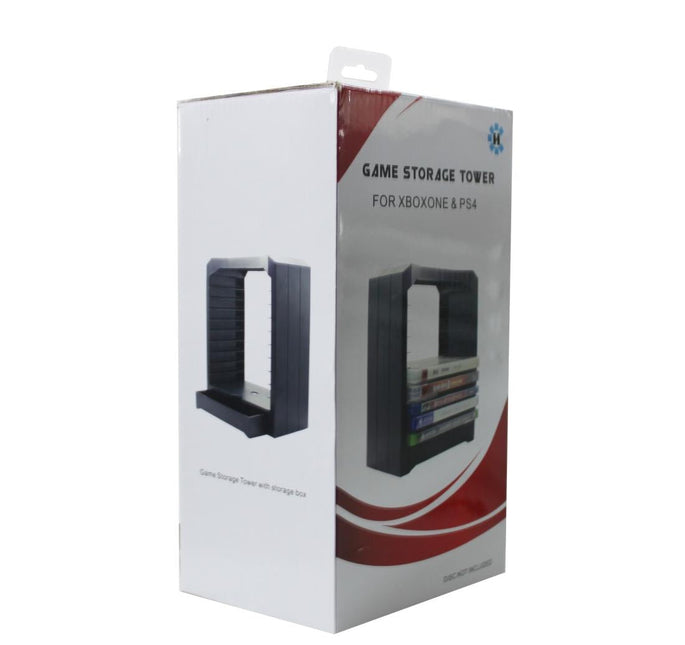 Ps4 Game Disc Storage Box - Organize Accessories & Host Panel-1915198404338782212