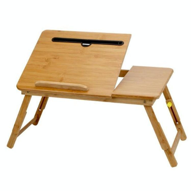Foldable Laptop Table With Card Slot - Simple And Lazy Design-1915196645595811840