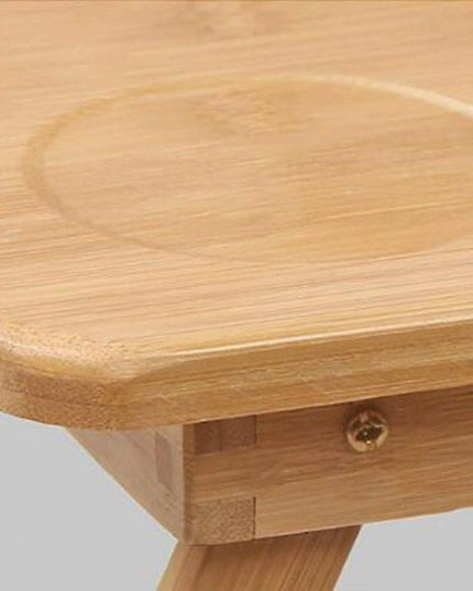 Foldable Laptop Table With Card Slot - Simple And Lazy Design-1915196645595811844