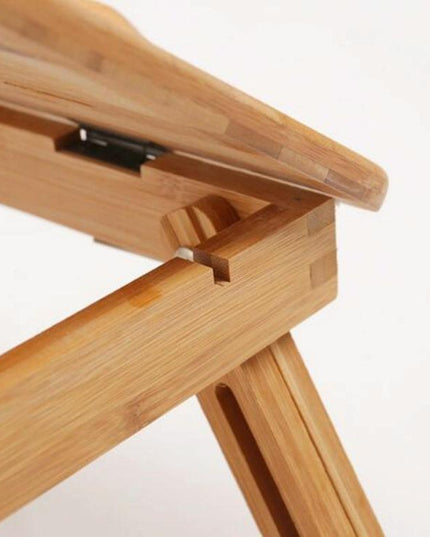 Foldable Laptop Table With Card Slot - Simple And Lazy Design-1915196645595811845