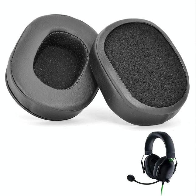 Pair Of Sponge Ear Pads For Razer Blackshark V2 X Headset-1915198326333116416