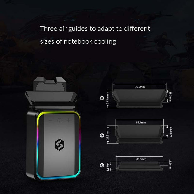 Colourful Notebook Exhaust Radiator With Side Suction Fan-1915198088969064452