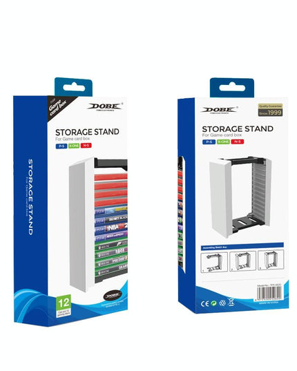 12-Cd Double-Layer Storage Rack For Ps5 Console Games-1915197195783639044