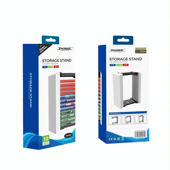 12-Cd Double-Layer Storage Rack For Ps5 Console Games-1915197195783639044