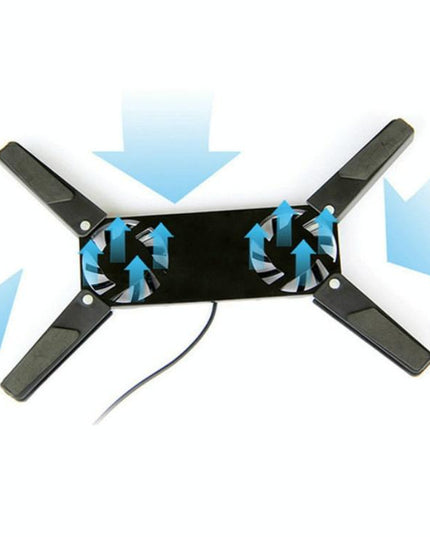 2-Pack Foldable Laptop Cooling Pad - Compact & Portable-1915197385282293761