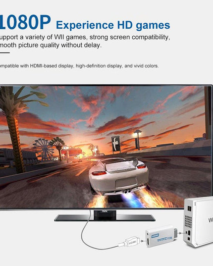 1080P Hdmi Converter With Audio For Wii-1915197847372959748