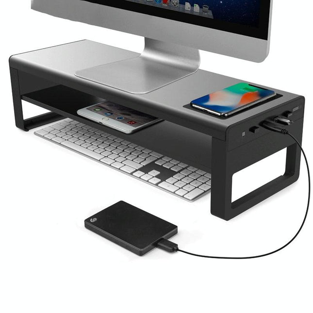 Vaydeer Laptop Stand - Multifunctional Usb Wireless Display Rack-1915196661324451840