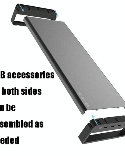Vaydeer Laptop Stand - Multifunctional Usb Wireless Display Rack-1915196661324451844