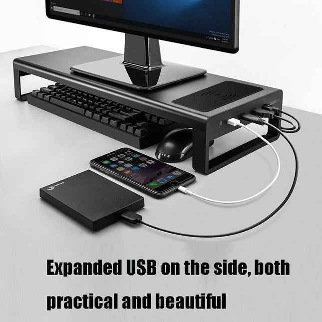 Vaydeer Laptop Stand - Multifunctional Usb Wireless Display Rack-1915196661324451846