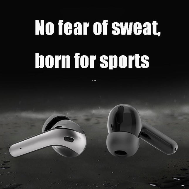 Black Wireless Bluetooth Earphone With Touch Display-1915196860214153218