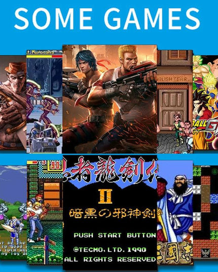 Mini Cube Arcade Console With 64G Tf Card & Controllers - Hd Tv Support-1915197617181167623