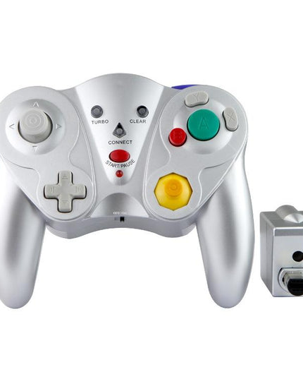 Silver Wireless Gamepad For Nintendo Ngc-1915197629915074564