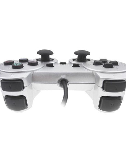 Silver Fuel Injection Gamepad For Ps2 With Dual Motor Vibration-1915198219827154948