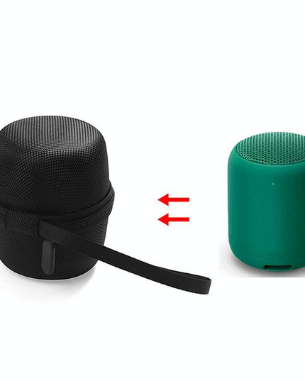 2-Pack Portable Bluetooth Speaker Case For Sony Srs-Xb12 - Black-1915196816727609349