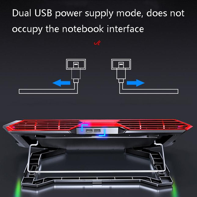 Enhanced Laptop Cooling Stand - Compact Design-1915196857949229060