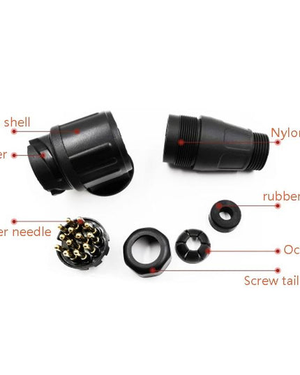 13-Core Nail Trailer Plug Socket For Vp1130E-1915198034141122562