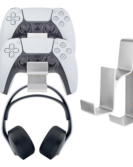 Wall Mounted Hanger For Ps5 / Ps4 - Gamepad & Headphone Combo-1915197604250128390