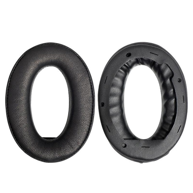 2-Pack Sony Wh-1000Xm2 / Xm3 / Xm4 Headset Covers - Black Lambskin-1915198367282106368