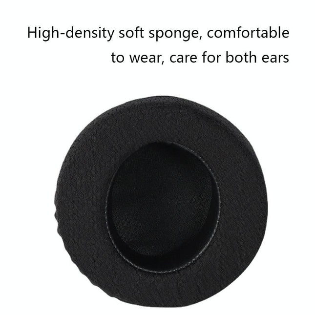 Black Lambskin Headset Covers - 2 Pack For Alienware Aw310H / Aw510H-1915197985940180994