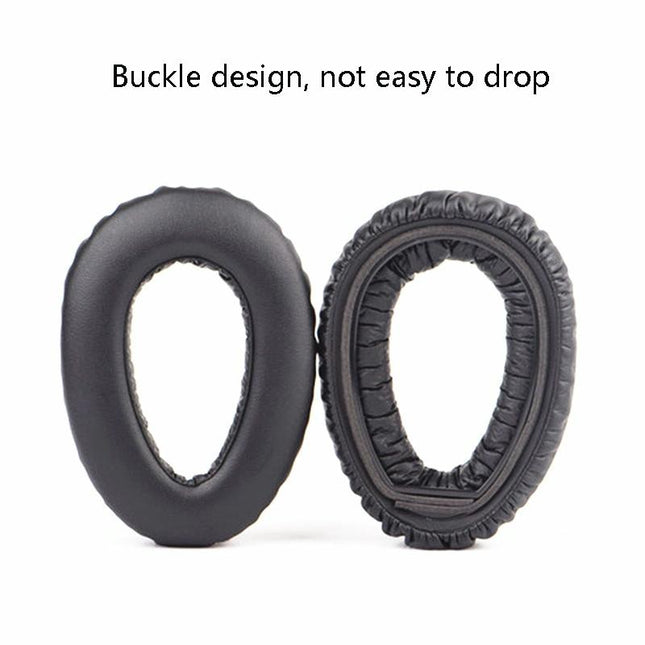 2-Pack Headphone Sponge Covers For Sennheiser Pxc550 / Mb660 - Black-1915196921291608065