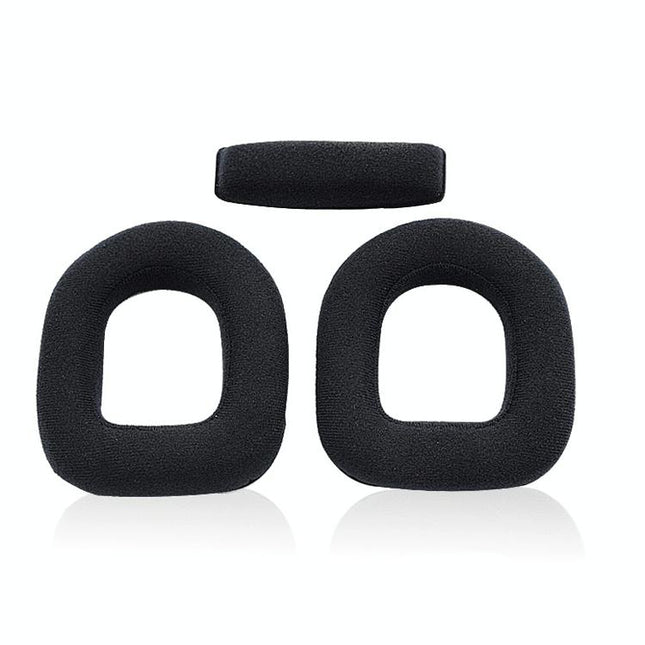 2-Pack Flannel Earmuff Covers For Logitech A40 Gaming Headset-1915197975869657089