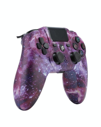Starry Sky Purple Wireless Ps4 Game Controller-1915197792486297601