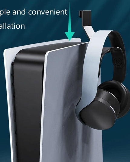 Ps5 Headphone Storage Rack - 3 Pairs Side-Mounted Hook-1915197138585915395