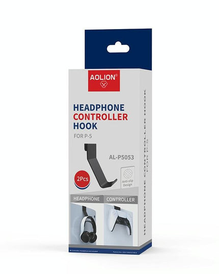 Ps5 Headphone Storage Rack - 3 Pairs Side-Mounted Hook-1915197138585915397