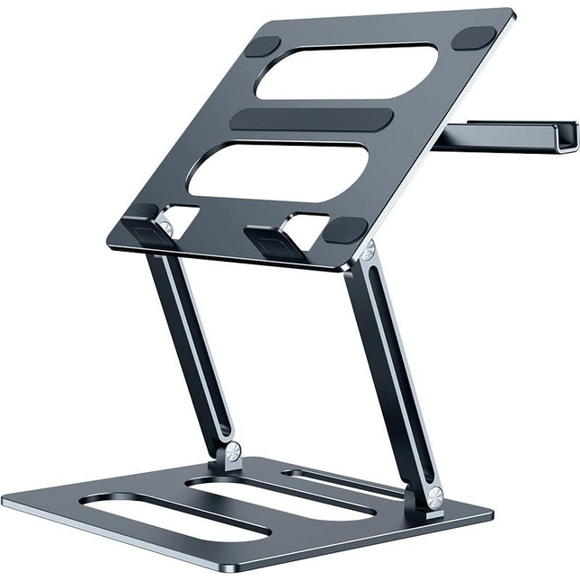 Adjustable Metal Notebook Stand - Gray Desktop Support-1915196691737350151