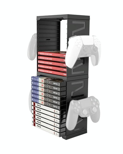 Universal Gamepad Storage Bracket For Ps4 / Ps5 / Xbox / Switch - Black-1915196867793260544