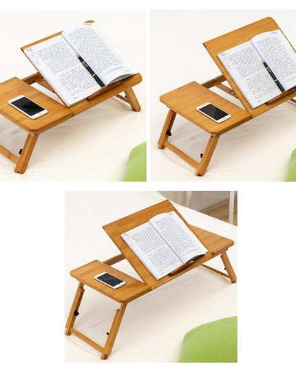 Adjustable Folding Laptop Desk For Dorm Or Study - Compact Design-1915197850803900417