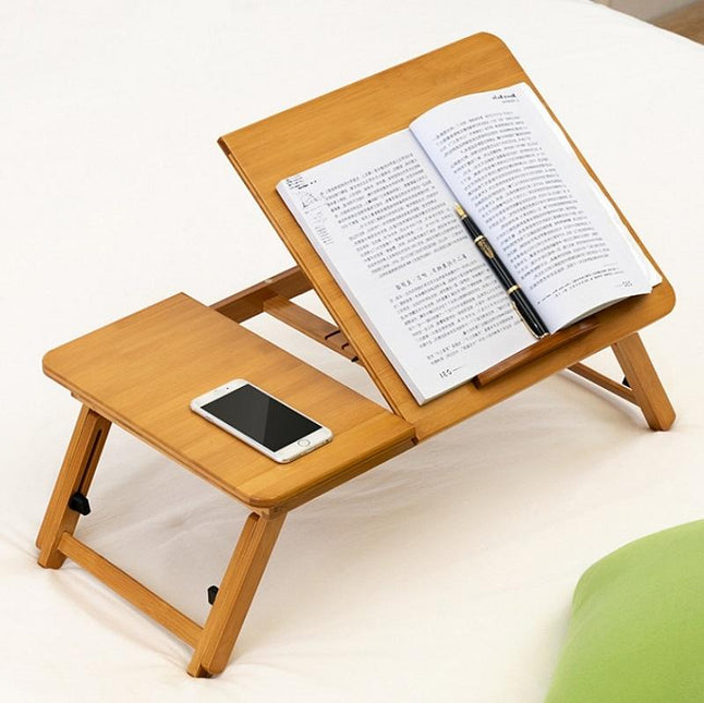 Adjustable Folding Laptop Desk For Dorm Or Study - Compact Design-1915197850803900423